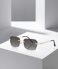 polo air UV400 Korumalı Kadın Güneş Gözlüğü Gold Siyah Gümüş Renk PLG-2124C1
