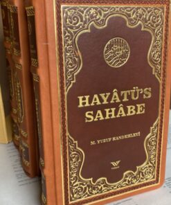 yüksel yayıncılık Hayatus Sahabe (4 Cilt Takım Termo Deri Kutulu) İslamın Altın Çağı