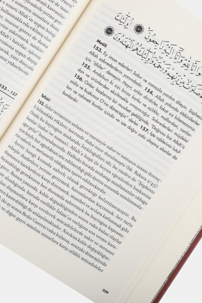 Türkiye Diyanet Vakfı Yayınları Kuran Yolu Türkçe Meal Ve Tefsir 5 Cilt Tk ( Yeni Baskı ) - Görsel 2