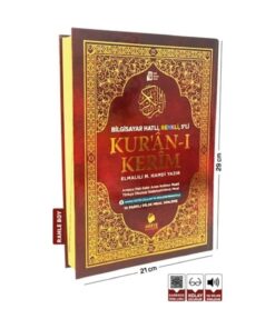 Merve Yayınları Rahle Boy Kuranı Kerim Ve Satır Arası Kelime Türkçe Okunuşlu Ve Meali 5 Özellikli Mealli Kuran