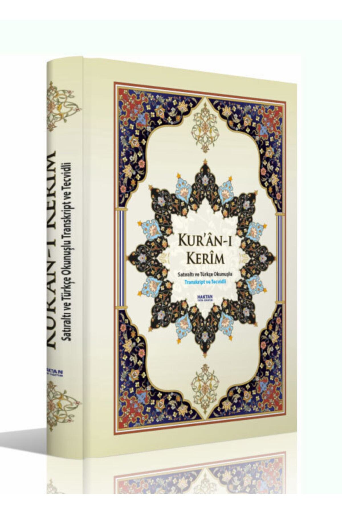 Haktan Yayın Dağıtım Kuranı Kerim Satır Altı Türkçe Okunuşlu - Orta Boy