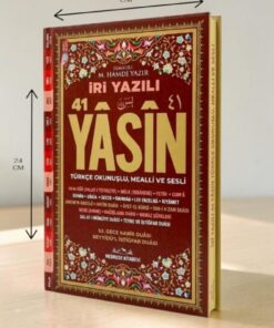 Medrese Kitab Evi Yasin kitabı iri yazılı yasin cüzü 192 sayfa Orta boy 41 yasin mevlüd kitabı isimli mevlid hediyeliği yasin kitabı
