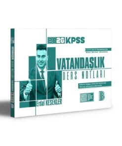 Benim Hocam Yayınları Kpss Vatandaşlık Ders Notları 2026 (iadesiz)