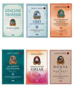 Çelik Yayınevi Imamı Gazali Set Gençlere Tavsiyeler-nefs Terbiyesi-yaratılıştaki Sırlar-dünya Ve Hakikati 6'lı Set