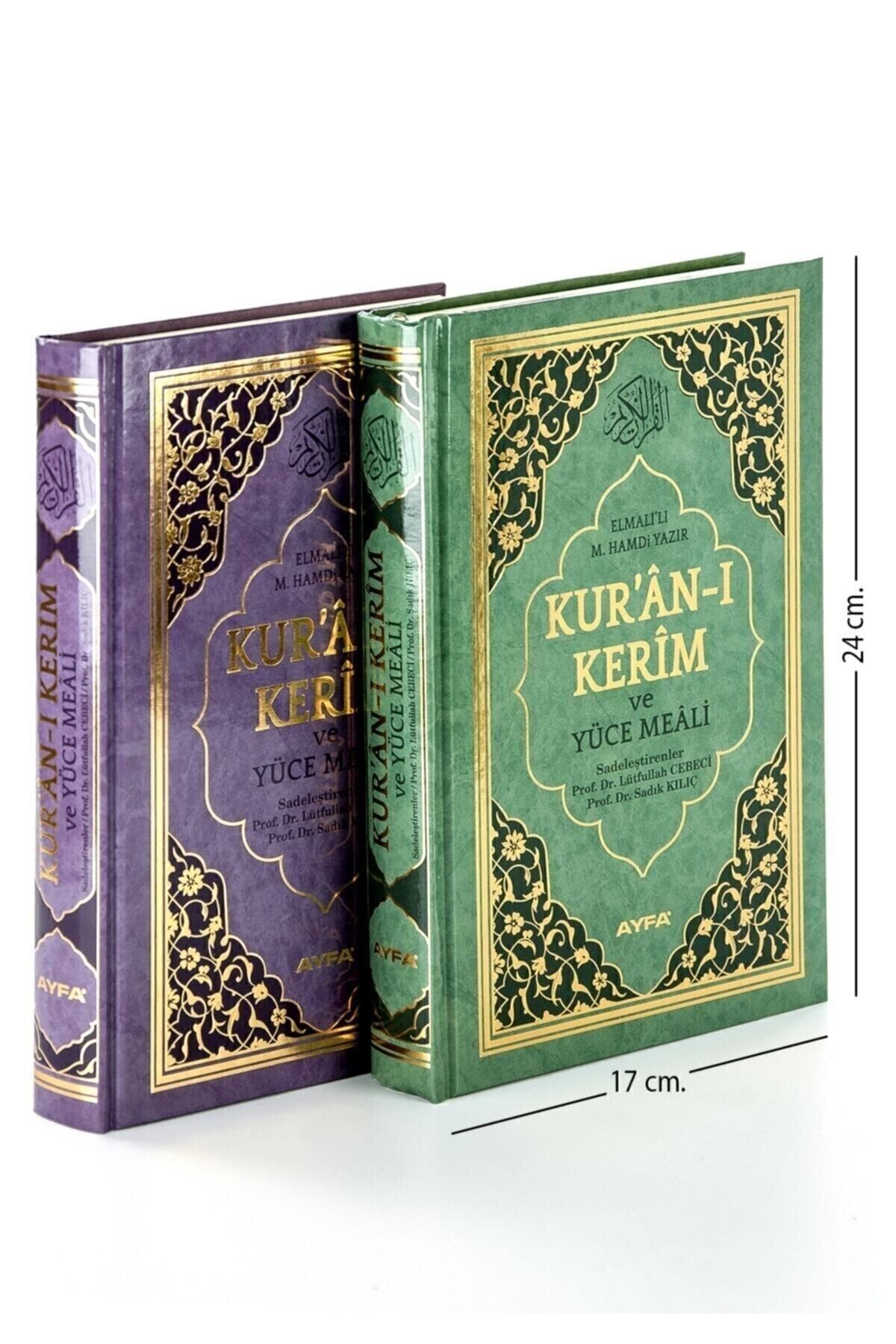 Ayfa Basın Yayın Kuranı Kerim Ve Yüce Meali - Arapça Ve Meal - Orta Boy - Ayfa Yayınevi