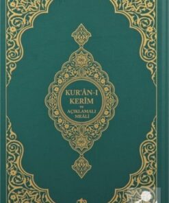 Türkiye Diyanet Vakfı Yayınları Kuranı Kerim Ve Açıklamalı Karşılıklı Meali Orta Boy ( Sıvama Cilt Yeşil )