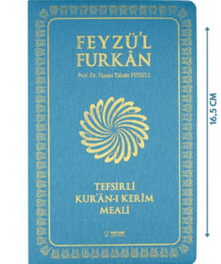 Alternative view of Server Yayınları Feyzü'l Furkan Tefsirli Kuranı Kerim Meali Turkuaz(CEP BOY-SADECE MEAL-İNCE CİLT)