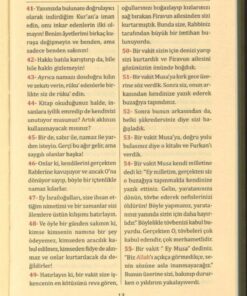 Alternative view of Merve Yayınları Kur'an-ı Kerim'in Metinsiz Türkçe Açıklamalı Yüce Meali (ORTA BOY)