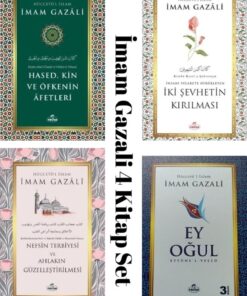 Ravza Yayınları Imam Gazali Ey Ogul Nefsin Terbiyesi Hased Kin Iki Sehvetin Kirilmasi 4’lü Set