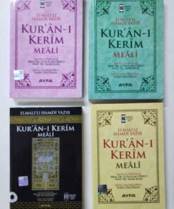 Alternative view of Ayfa Basın Yayın Kur'ân-ı Kerim Meali Cep Boy, Kare Kodlu, Sesli)