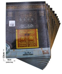 Medrese Kitab Evi Hediyelik Ekonomik 10 Adet Yasin-i Şerif Kabe Siyah 80shf Çanta Boy