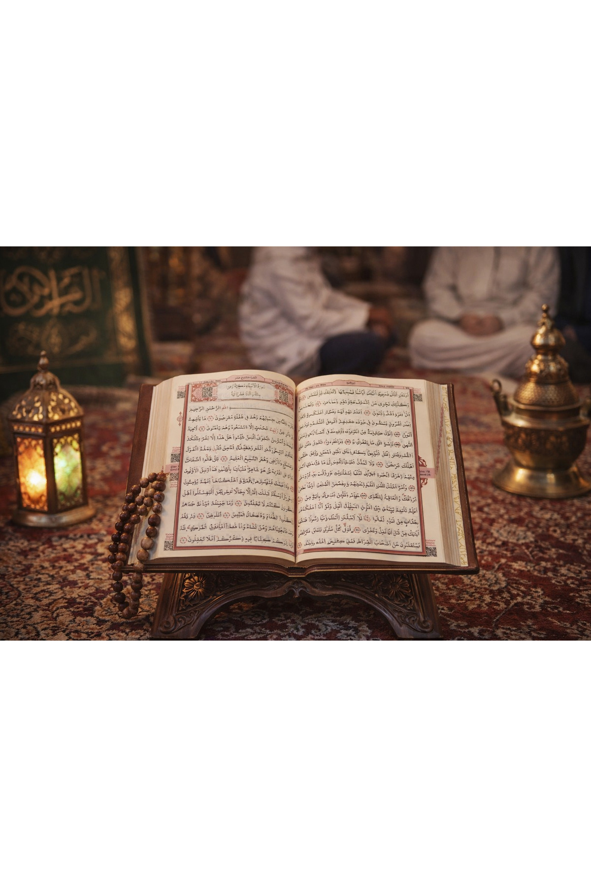 Fetih Yayınları Kuranı Kerim Diyanet Mühürlü Deri Cilt Kur’an-ı Kerim 17×24 cm İri Yazılı Orta Boy mor - Görsel 3