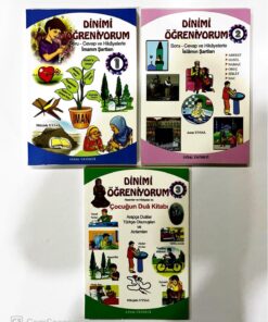 Uysal Yayınevi Çocuklar İçin Dinimi Öğreniyorum Soru Cevap ve Hikayelerle (3 Cilt Takım)