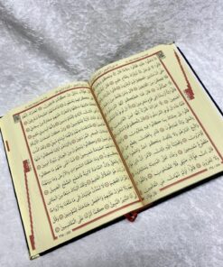 Emir Kitabevi Kadife Sandıklı Kutulu Kuranı Kerim Lacivert - Görsel 3