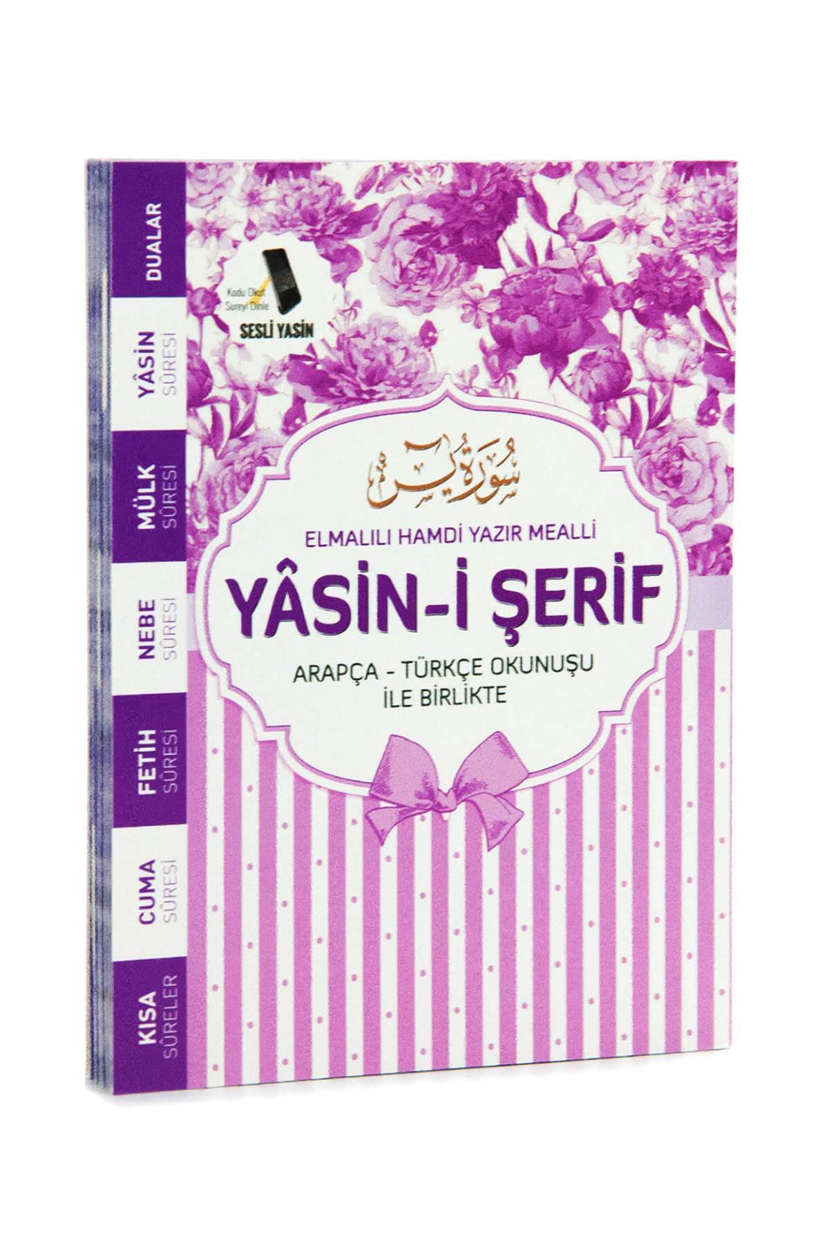 Seda Yayınları Yasin Kitabı Çanta Boy - Mor