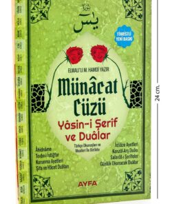 Ayfa Basın Yayın Yasin Kitabı - Orta Boy - 224 Sayfa - Fihristli - Münâcat Cüzü - Ayfa Yayınevi - Mevlid Hediyeliği