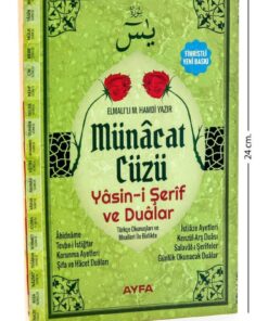 Ayfa Basın Yayın Yasin Kitabı - Orta Boy - 224 Sayfa - Fihristli - Münâcat Cüzü - Ayfa Yayınevi - Mevlid Hediyeliği