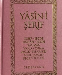 Semerkand Kitap Yasini Şerif Cep Boy - Ciltli Pembe Kapak