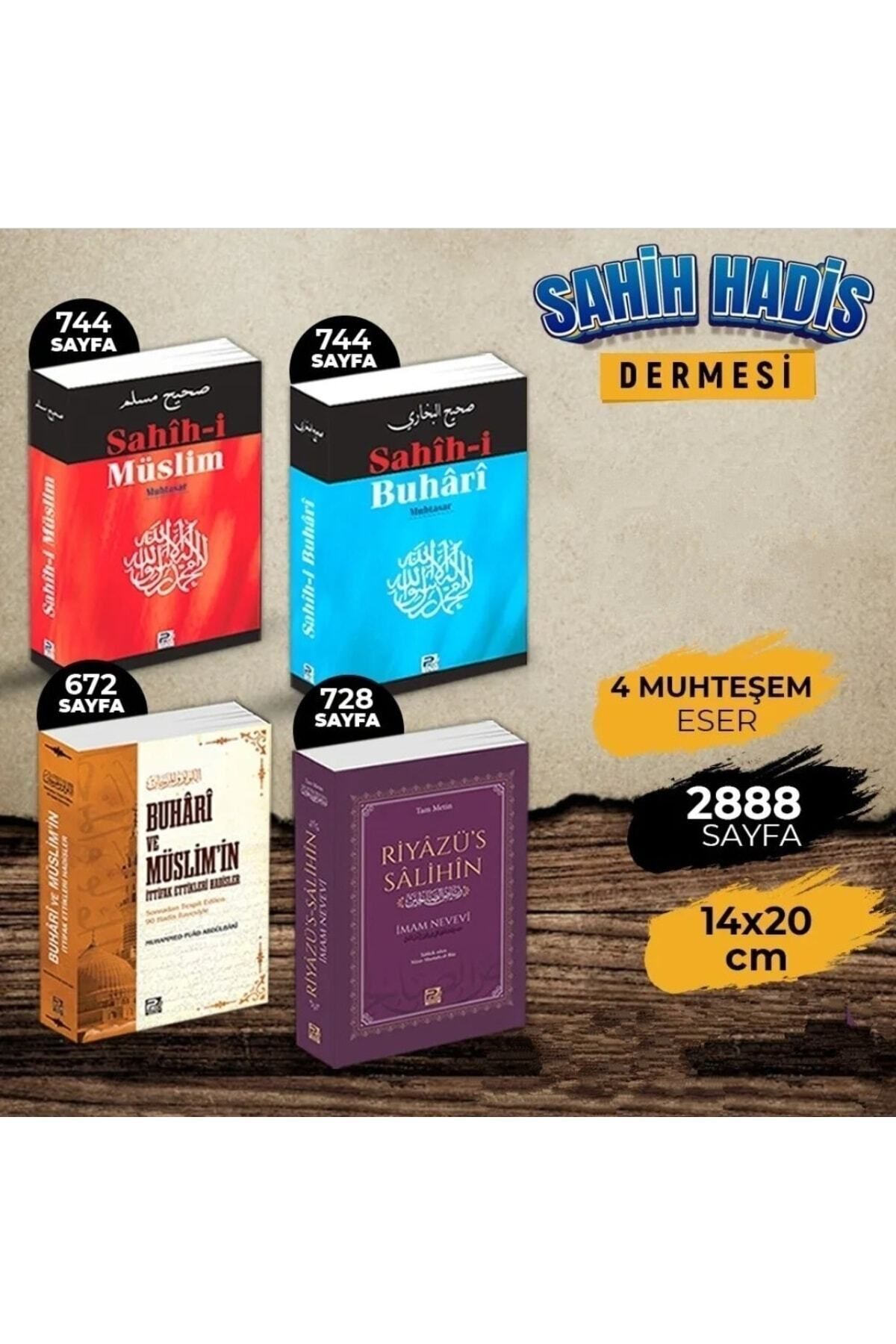 Polen Yayınları Hadis Seti/sahihi Buhari Müslim- Buhari Ve Müslimin Ittifak Ettiği Hadisler-riyazüs Salihin - Görsel 3