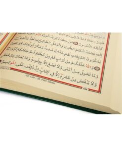 Haktan Yayın Dağıtım Hafız Boy Bilgisayar Hatlı Diyanet Mühürlü Kuranı Kerim Yeşil Ebat 14x20 - Görsel 3