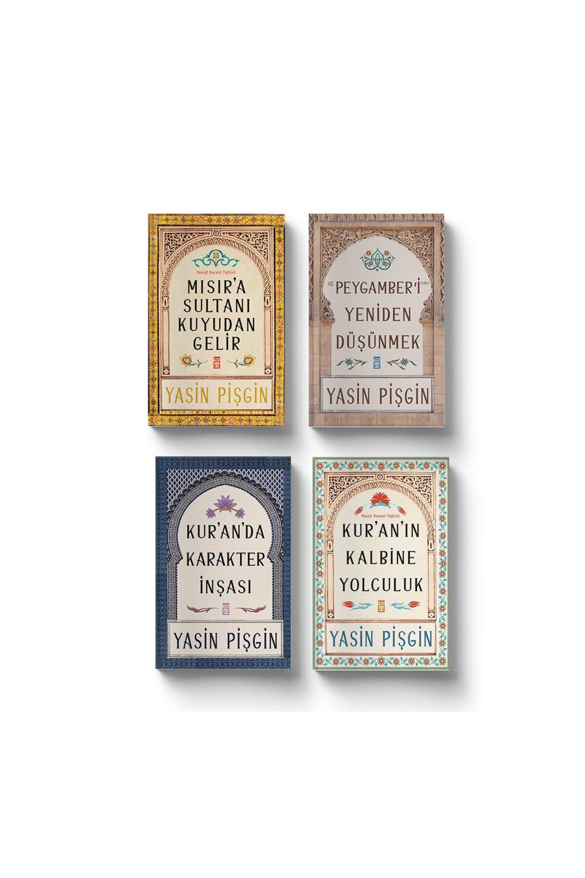 Timaş Yayınları Yasin Pişgin Seti (4 Kitap) - Mısıra Sultanı Kuyudan Gelir - Hz. Peygamberi Yeniden Düşünmek