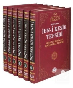 Sağlam Yayınevi İbn-i Kesir Tefsiri Muhtasarı (6 Cilt+Şamua) / Kur'anı Kerim'in Hadislerle Tefsiri