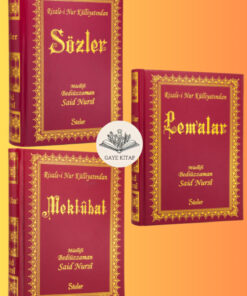 Sözler Neşriyat Risalei Nur Külliyatı En Çok Okunan 3 Kitap Sözler - Lemalar - Mektubat Set ( Büyük Boy ) - Görsel 3