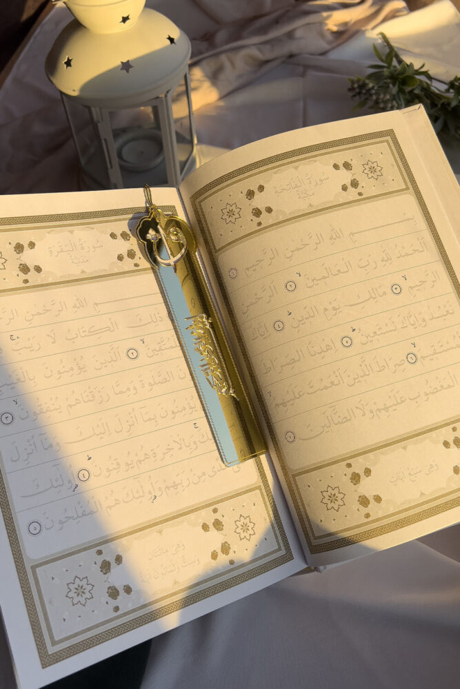 Furkan Neşriyat Silinebilir Kalemli Gölgeli Kuranı Kerim Beyaz Sıvama Kapak - Görsel 3