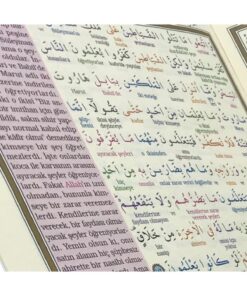 Merve Yayınları Kuranı Kerim Renkli Kelime Meali Hatmi Şerif 30 Cüz Ayrı Ayrı Rahle Boy Elmalılı Hamdi Yazır - Görsel 3