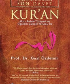 Genel Markalar Allah'ın Tek Dini Islama Son Davet Kur'an (CİLTLİ) - Gazi Özdemir