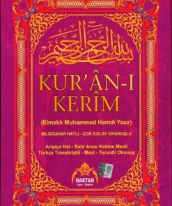 Haktan Yayın Dağıtım Haktan Kuranı Kerim Rahle Boy 5 Li Özellkli Kod: H-24 Mor renkli 20*28