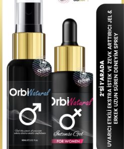 Alternative view of ORBIFRESH Uzun Deneyim Sprey 60ml Kadın Uyarıcı Jel 10 ml 2 li Set
