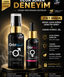 ORBIFRESH Uzun Deneyim Sprey 60ml Kadın Uyarıcı Jel 10 ml 2 li Set