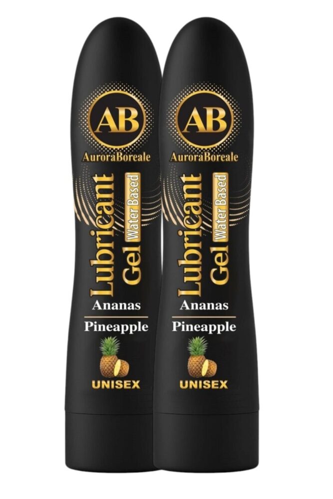 Ananas Aromalı Yenilebilir Kayganlaştırıcı Jel Lubricant Gel 250 ML 2 li Set - Görsel 3