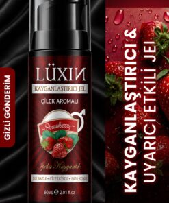 Luxin Çilekli Kayganlaştırıcı Jel Su Bazlı 60 ML
