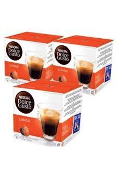Nescafe Dolce Gusto Coffee Lungo 16 Kapsül X 3 Adet - Görsel 3