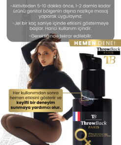 Alternative view of ThrowBack Parıs 2`Li Set Erkek Control Sprey Ve Kadın Premium Kalite Jel
