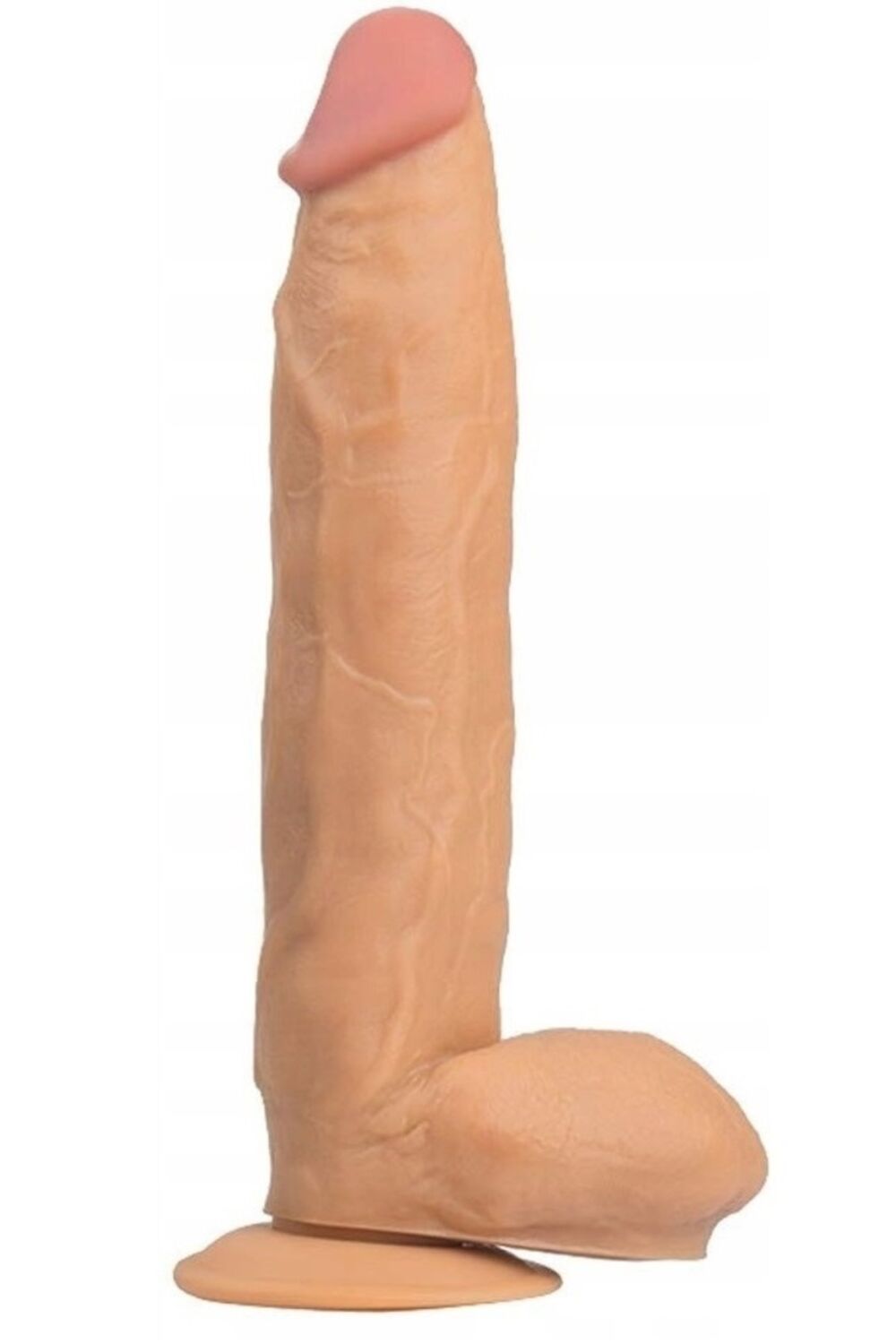 Lolita Shop Kalın Damarlı Ultra Büyük Gerçekçi Güçlü Vantuzlu 30 Cm Süper Tam Realistik Penis Dildo - Görsel 2