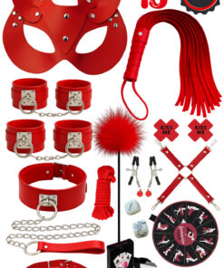 Good Miss 15 Parça aksesuar set – Maske, Kelepçe vb.