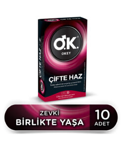Alternative view of Okey Çifte Haz 40'lıprezervatif