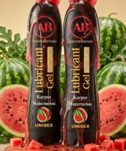 AuroraBoreale Karpuz Aromalı Premium Kayganlaştırıcı Jel Lubricant Gel 250 ML 2 li Set