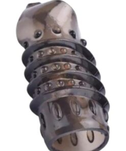 IKOKY Tırtıklı G Noktası Uyarıcı Penis Kılıfı - Oyuncağı Halka Kılıf - Spiral Tırtıklı Model