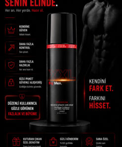 NQX PULL XXL BigMen Premium Özel Formül Krem 60ml