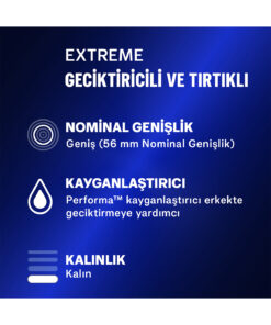 Alternative view of Durex Extreme Geciktiricili ve Tırtıklı Prezervatif 30'lu + Durex Intense Uyarıcı Jel 10ml