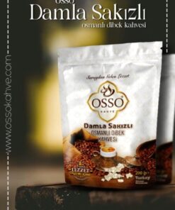 Alternative view of Osso 6'li Damla Sakızlı Osmanlı Dibek Kahvesi(6X200=1200gr)