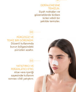 Mjcare Nose Patch - Siyah Nokta Ve Gözenek Için Temizleyici Burun Bandı 5'li - Görsel 2