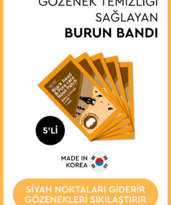 Mjcare Nose Patch - Siyah Nokta Ve Gözenek Için Temizleyici Burun Bandı 5'li