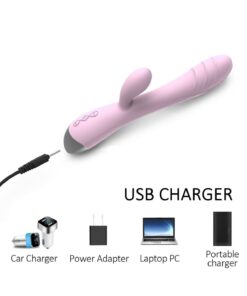 valkyrie 10 Hız Titreşimli Usb Şarjlı Silikon Dokuda Su Geçirmez Klitoris Ve G Noktası Uyarıcılı Vibratör - Görsel 3
