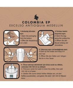Schiller Aç Demle Iç Colombia Ep Excelso Antioquia Medellin 10'lu Filtre Kahve - Görsel 3