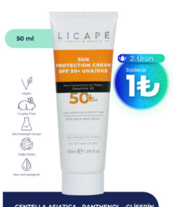 Licape Çok Yönlü Yüksek Korumalı Spf +50 Faktör Uva - Uvb Güneş Kremi 50 ml